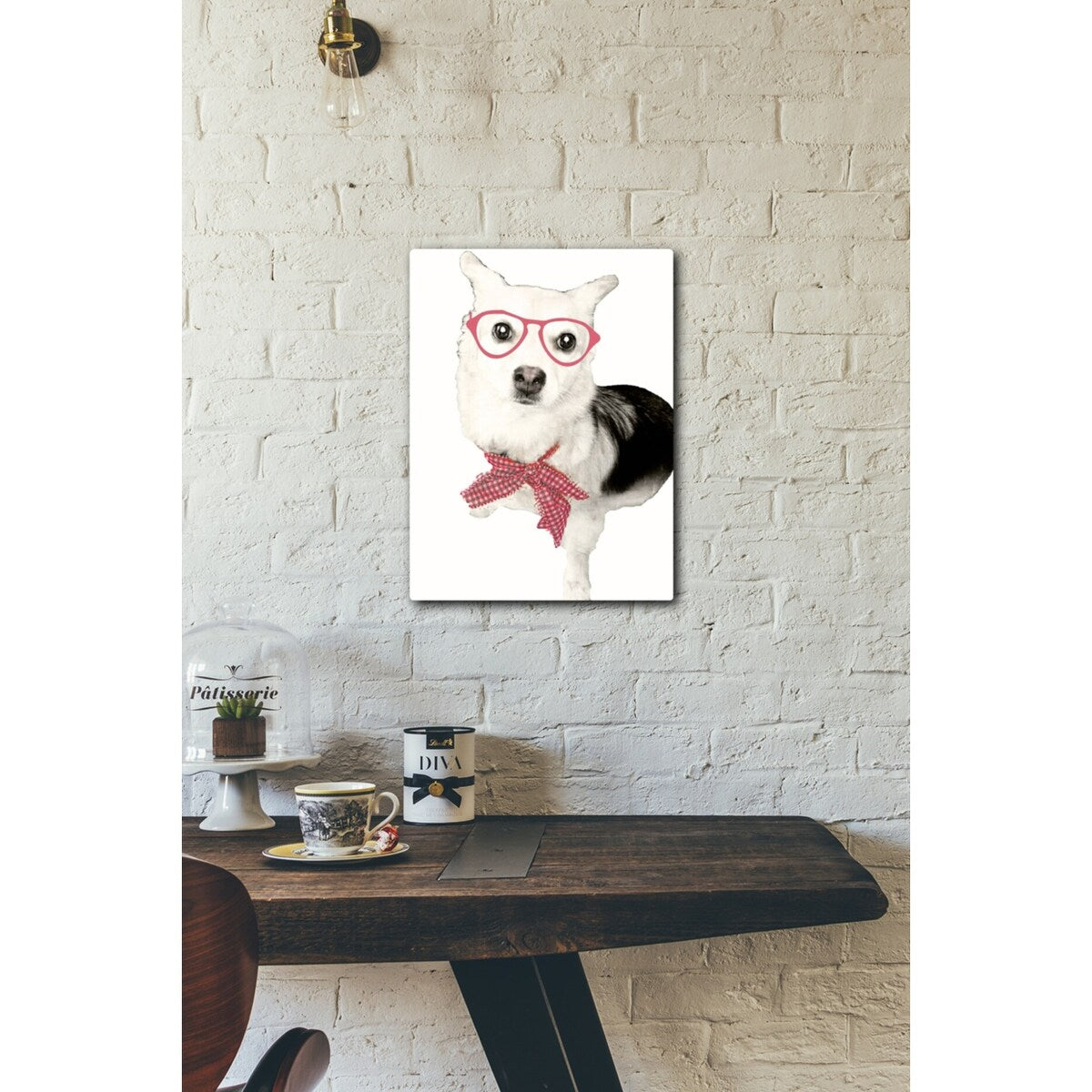 Pop of Flair 16x20 Gallery Wrapped Stretched Canvas
