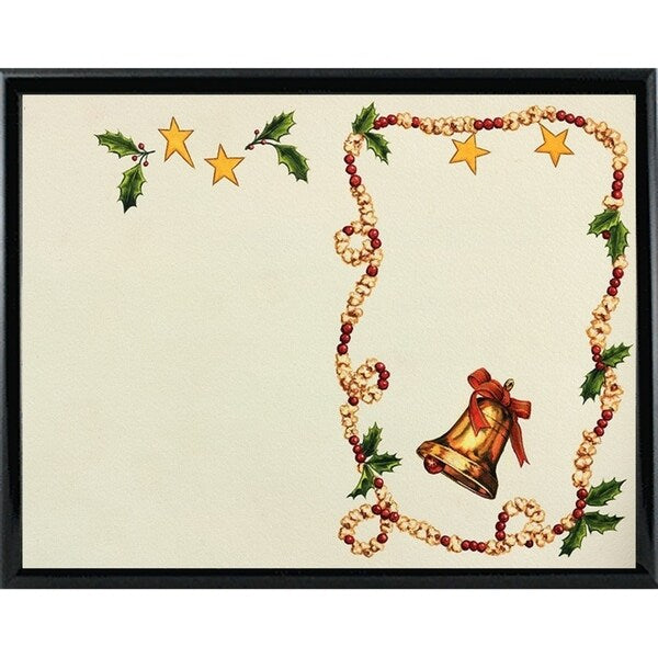 Popcorn And Cranberries-WILBRE75393 Framed Print 11"x14.25" by William Breedon