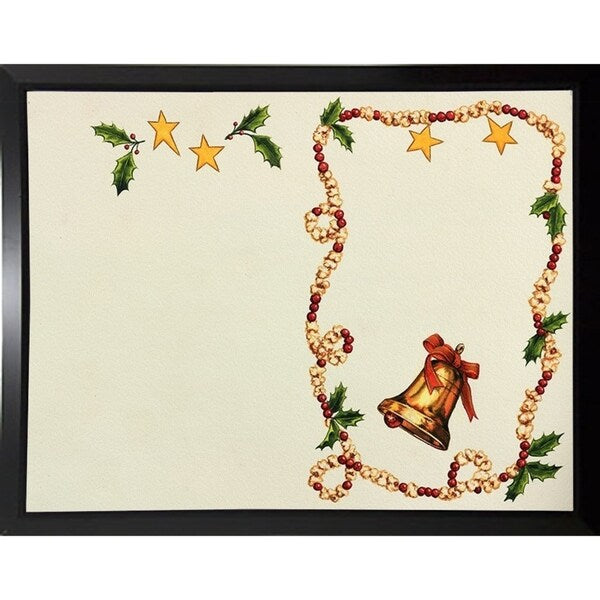 Popcorn And Cranberries-WILBRE75393 Framed Print 11"x14.25" by William Breedon