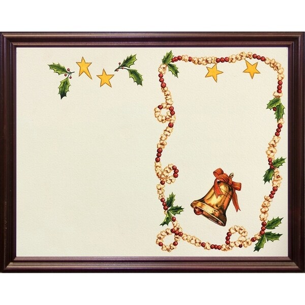 Popcorn And Cranberries-WILBRE75393 Framed Print 11"x14.25" by William Breedon