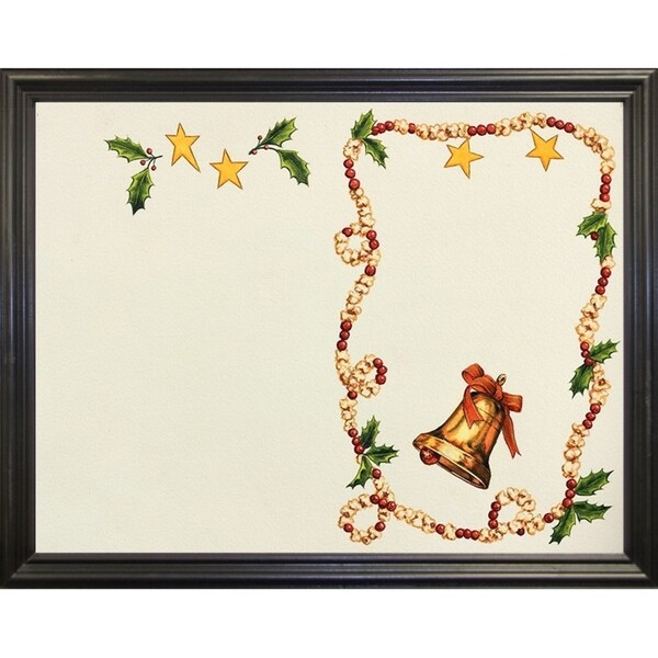 Popcorn And Cranberries-WILBRE75393 Framed Print 11"x14.25" by William Breedon