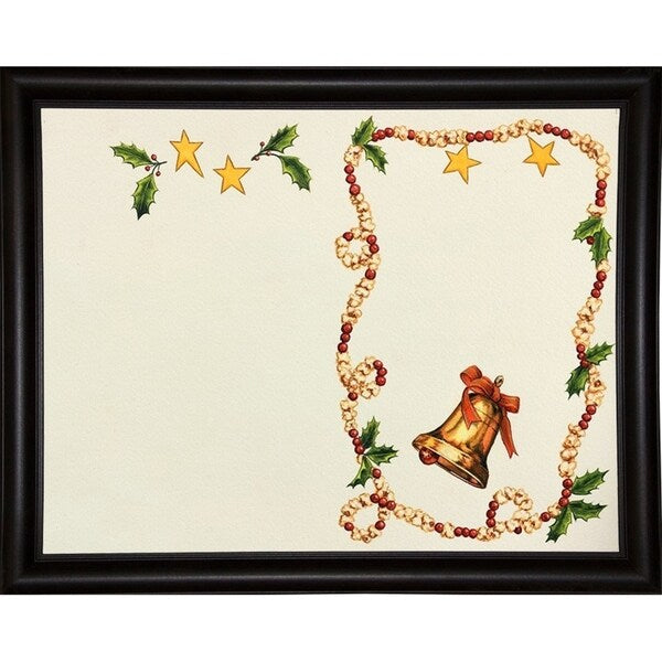 Popcorn And Cranberries-WILBRE75393 Framed Print 11"x14.25" by William Breedon
