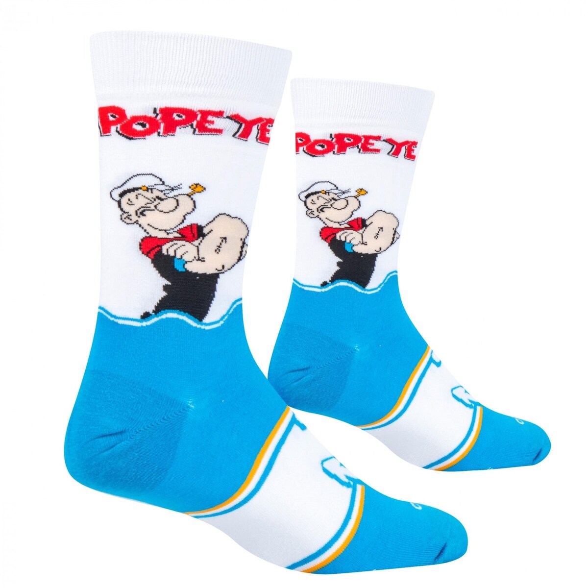 Popeye The Sailor Out At Sea Crew Socks