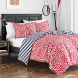 Poppy & Fritz Morgan Cotton Medallion Comforter Set