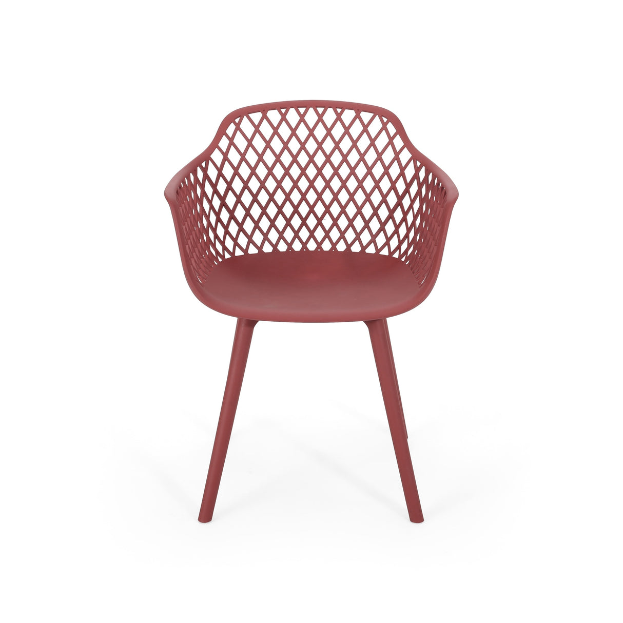Poppy Outdoor Modern Dining Chair (Set of 2) by Christopher Knight Home