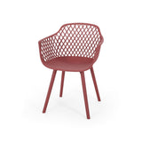 Poppy Outdoor Modern Dining Chair (Set of 2) by Christopher Knight Home