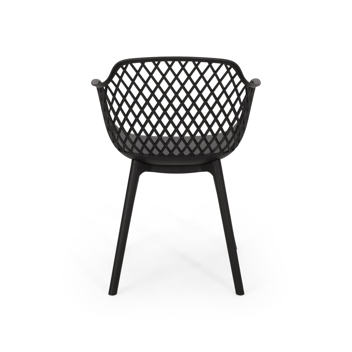 Poppy Outdoor Modern Dining Chair (Set of 2) by Christopher Knight Home