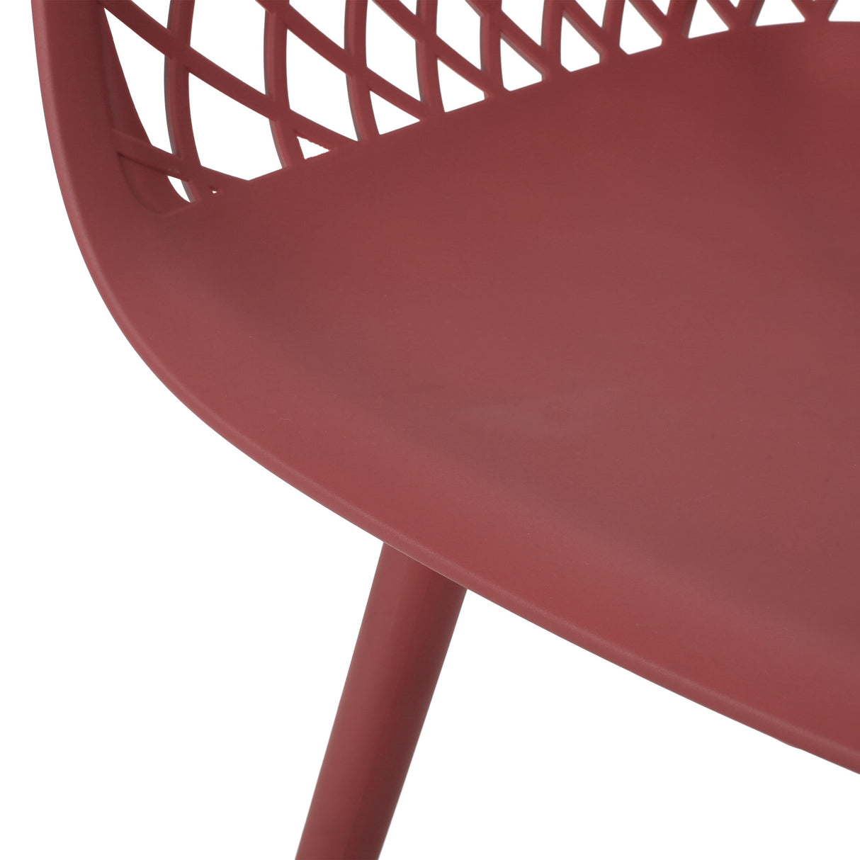 Poppy Outdoor Modern Dining Chair (Set of 2) by Christopher Knight Home