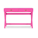 Poppy Rectangular Writing Desk with Storage
