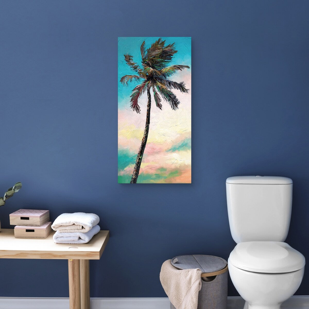 Popsicle Palm Canvas Art Print