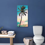 Popsicle Palm Canvas Art Print