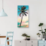 Popsicle Palm Canvas Art Print