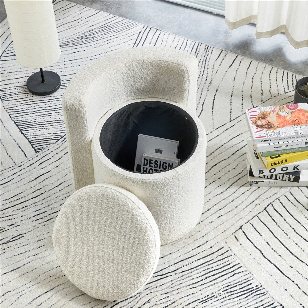 Popular Velvet Metal Base Round Pouf Ottoman Metal Frame Chair
