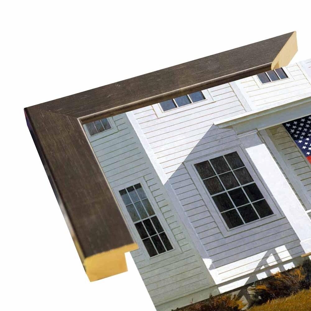 Porch 4-ZHELU66933 Framed Print 27"x45" by Zhen-Huan Lu