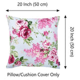 Porch & Den Colleen Pink Floral Throw Pillow Case (Set of 2)