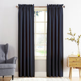 Porch & Den Inez Room Darkening Window Curtain Panel and Valance, Single Panel