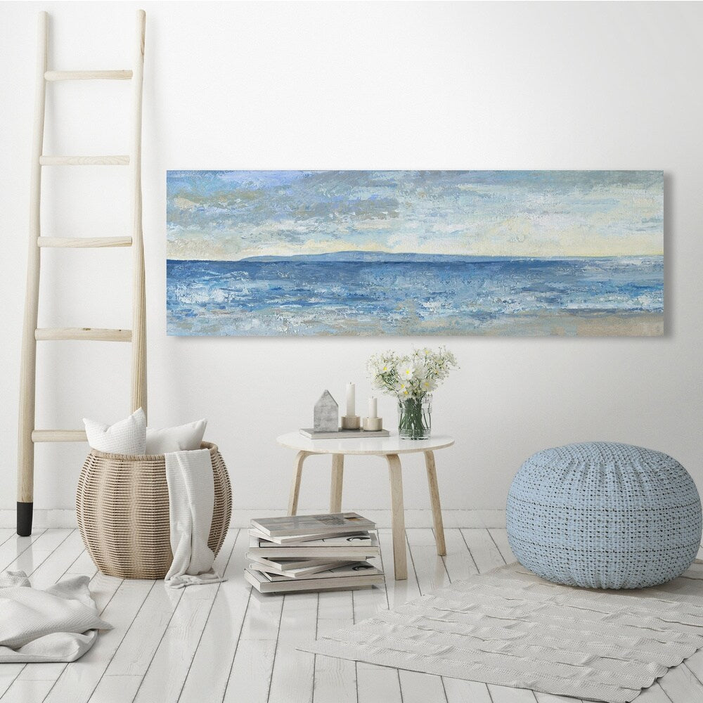 Porch & Den Jackie Beach Escape' Wrapped Canvas Print - Multi-Color