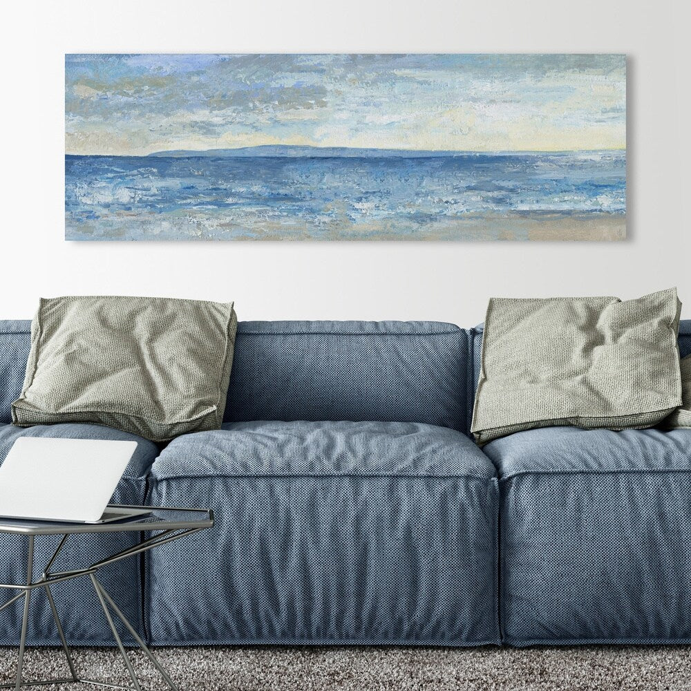 Porch & Den Jackie Beach Escape' Wrapped Canvas Print - Multi-Color