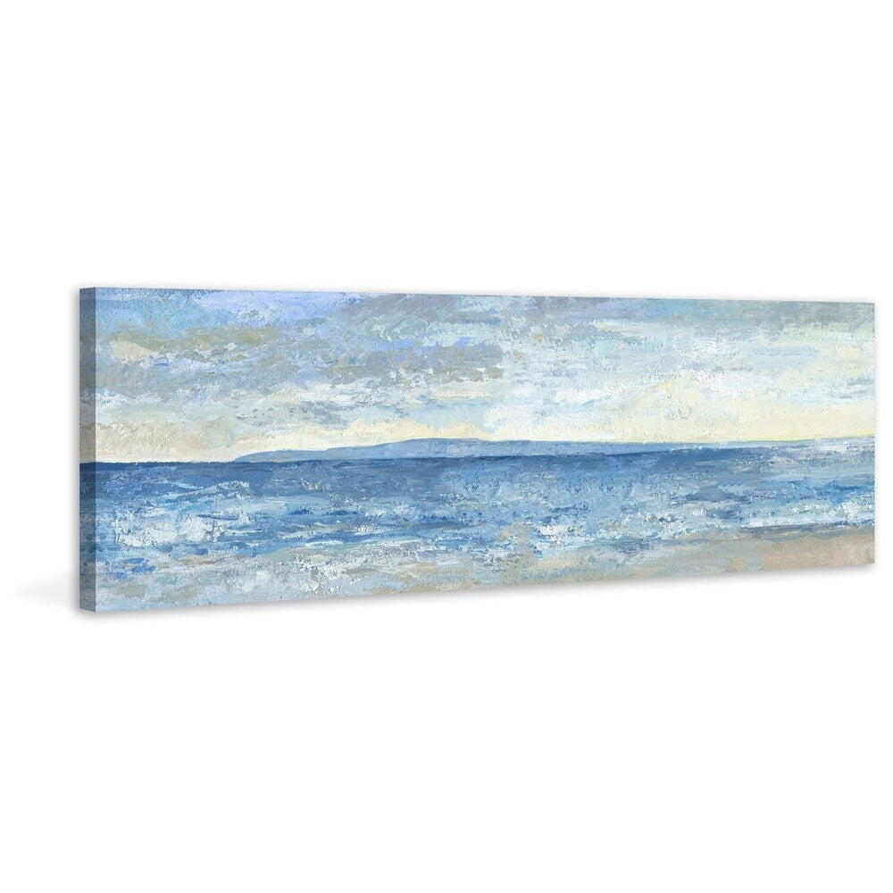 Porch & Den Jackie Beach Escape' Wrapped Canvas Print - Multi-Color
