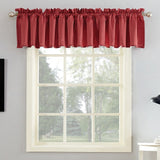 Porch & Den Inez Room Darkening Window Valance - 54 x 18