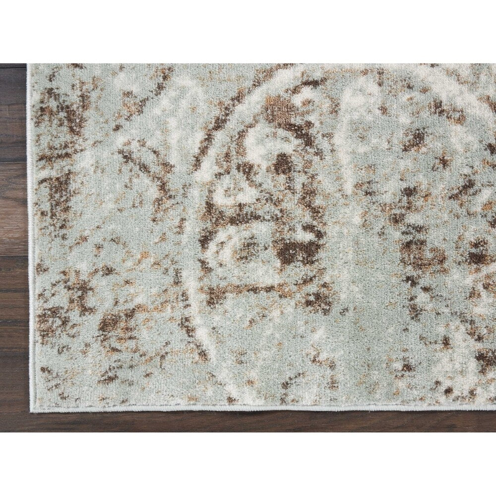 Porch & Den Newel Grey Area Rug
