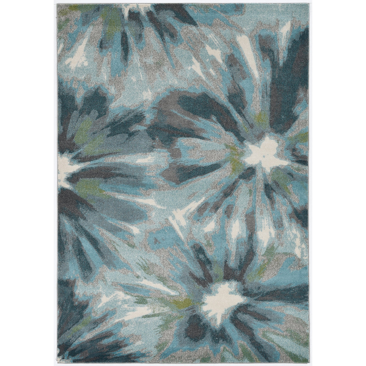 Porch & Den Abstract Mid-century Floral Area Rug
