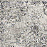 Porch & Den Allison Vintage Grey Medallion Area Rug