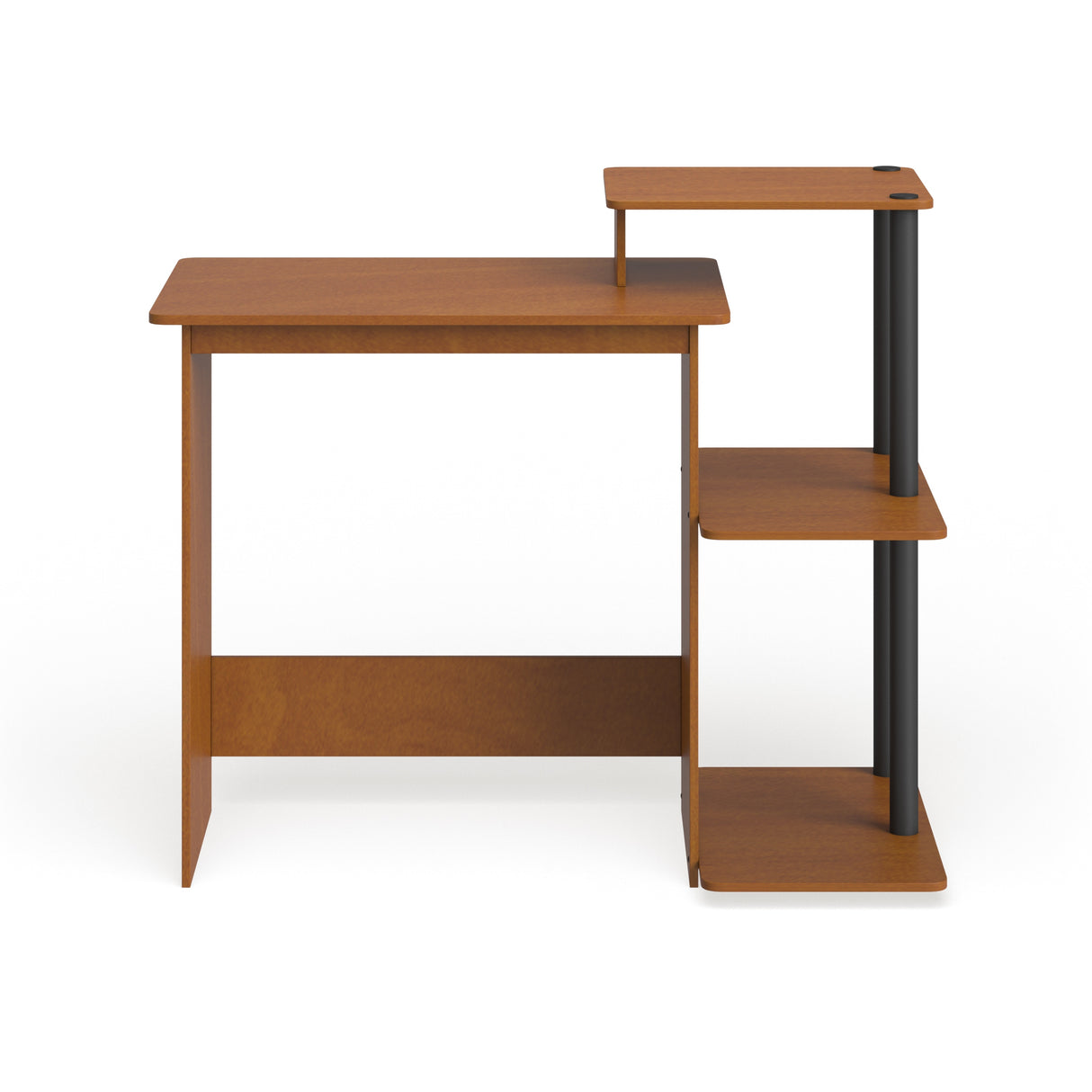Porch & Den Baruch Efficient 3-shelf Home Laptop Computer Desk