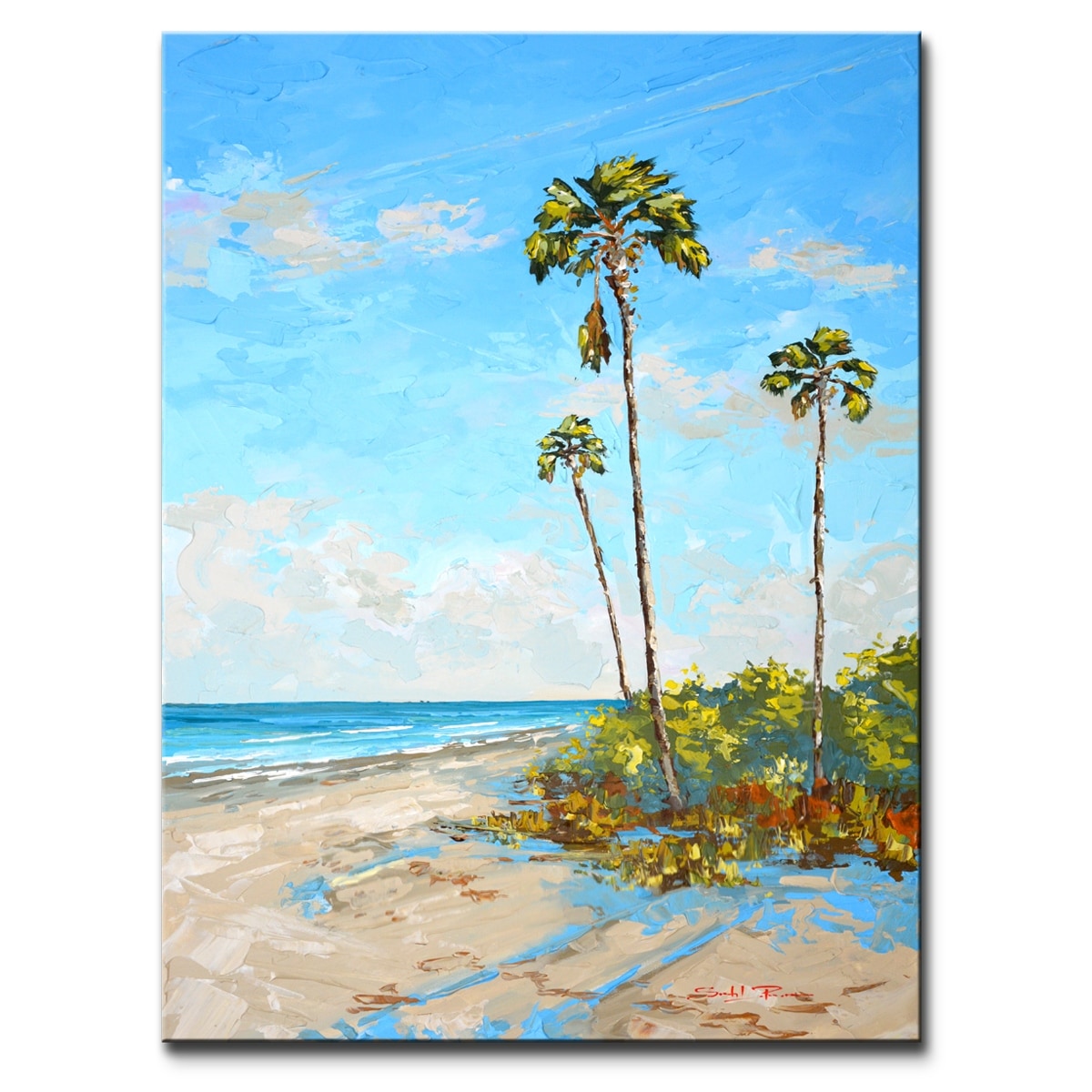 Porch & Den Casual Joy' Coastal Canvas Wall Art