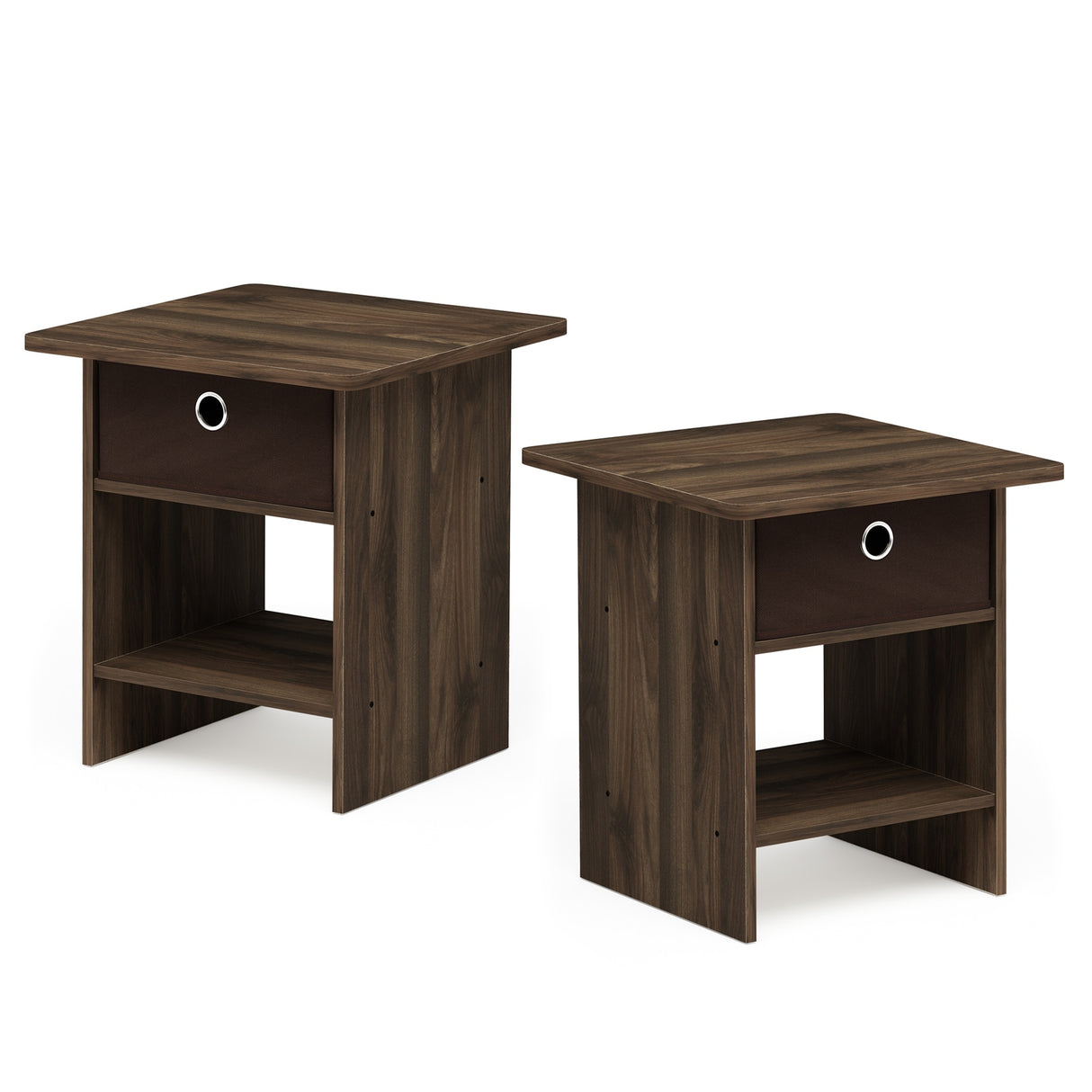 Porch & Den Cooper Square End Table/ Nightstand with Bin Drawer