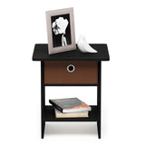 Porch & Den Cooper Square End Table/ Nightstand with Bin Drawer