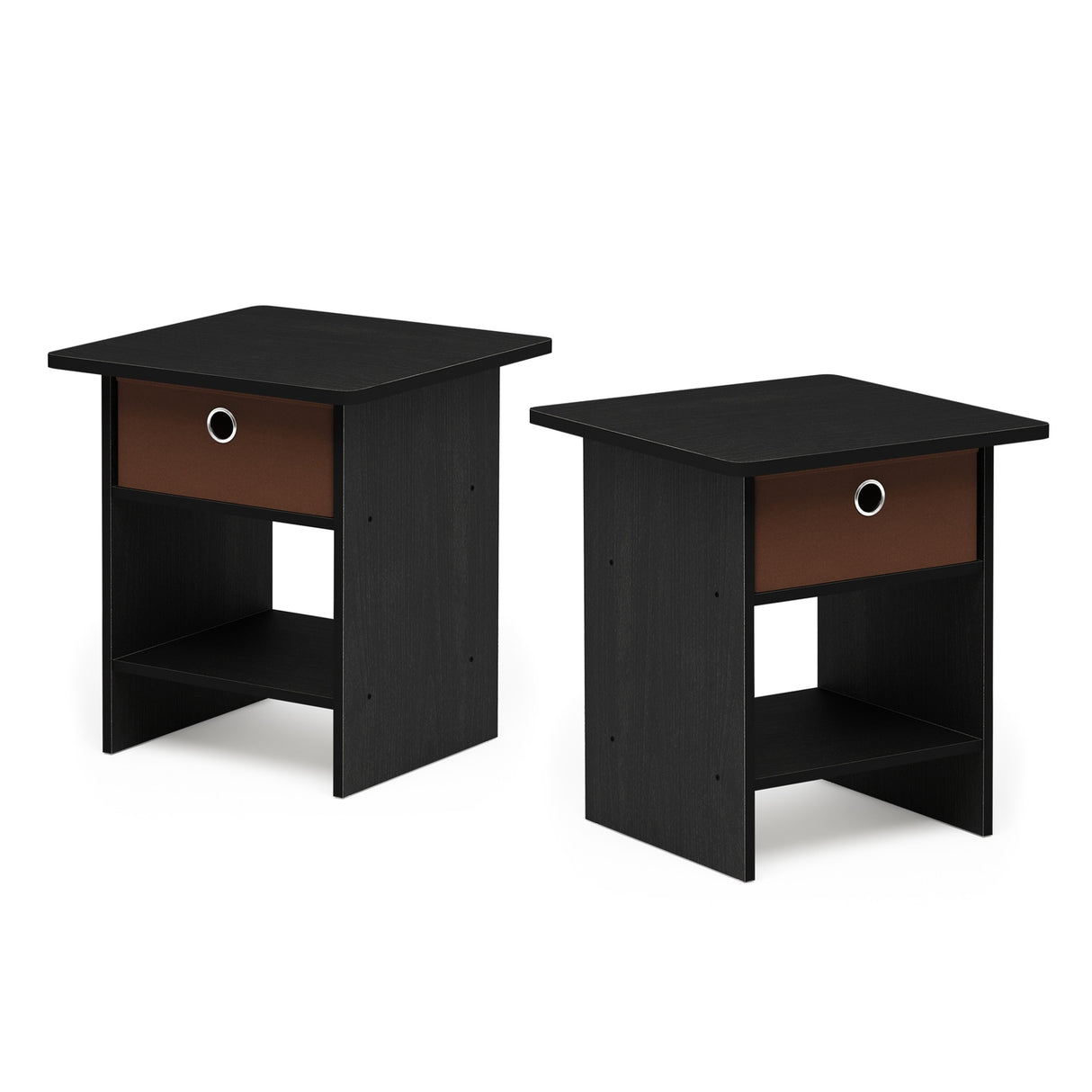 Porch & Den Cooper Square End Table/ Nightstand with Bin Drawer