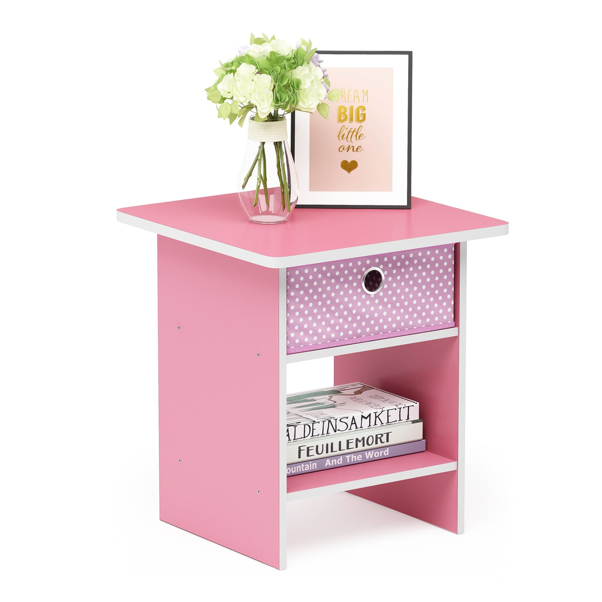 Porch & Den Cooper Square End Table/ Nightstand with Bin Drawer
