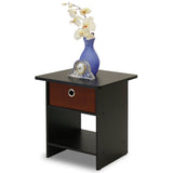 Porch & Den Cooper Square End Table/ Nightstand with Bin Drawer