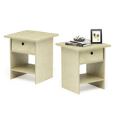 Porch & Den Cooper Square End Table/ Nightstand with Bin Drawer