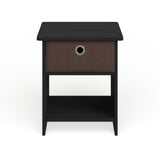 Porch & Den Cooper Square End Table/ Nightstand with Bin Drawer