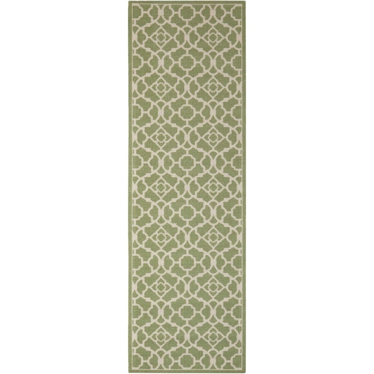 Porch & Den Eckford Modern Moroccan Lattice Indoor Outdoor Area Rug