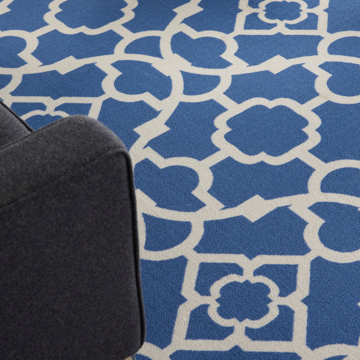 Porch & Den Eckford Modern Moroccan Lattice Indoor Outdoor Area Rug