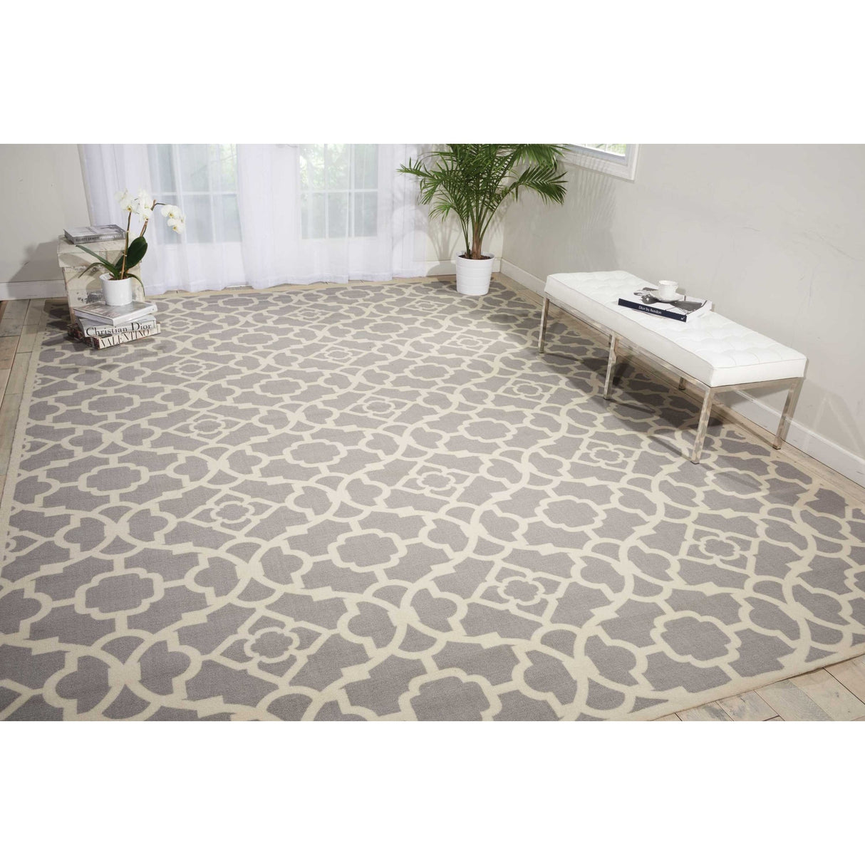 Porch & Den Eckford Modern Moroccan Lattice Indoor Outdoor Area Rug