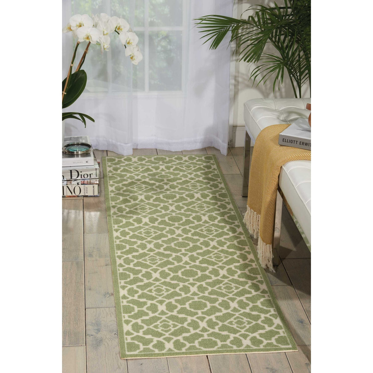 Porch & Den Eckford Modern Moroccan Lattice Indoor Outdoor Area Rug