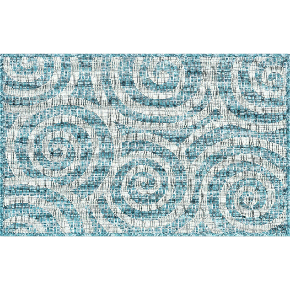 Colonnade Transitional Geometric Indoor/Outdoor Area Rug