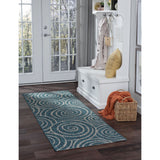 Colonnade Transitional Geometric Indoor/Outdoor Area Rug