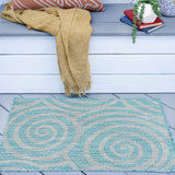 Colonnade Transitional Geometric Indoor/Outdoor Area Rug