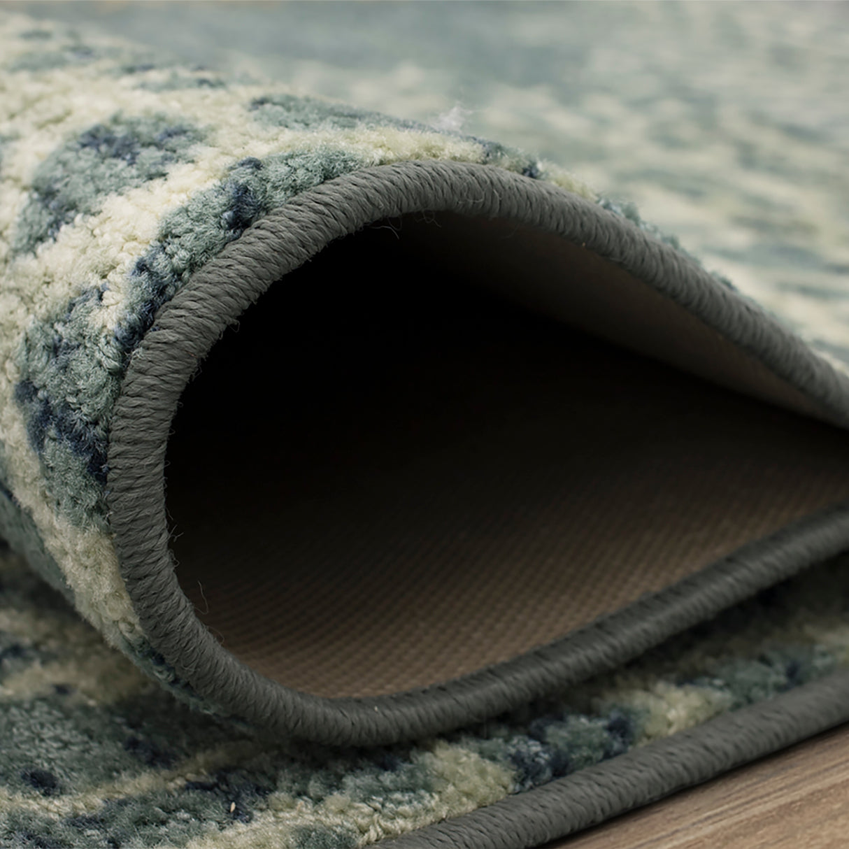 Mohawk Home Coral Reef Coastal Blue Area Rug