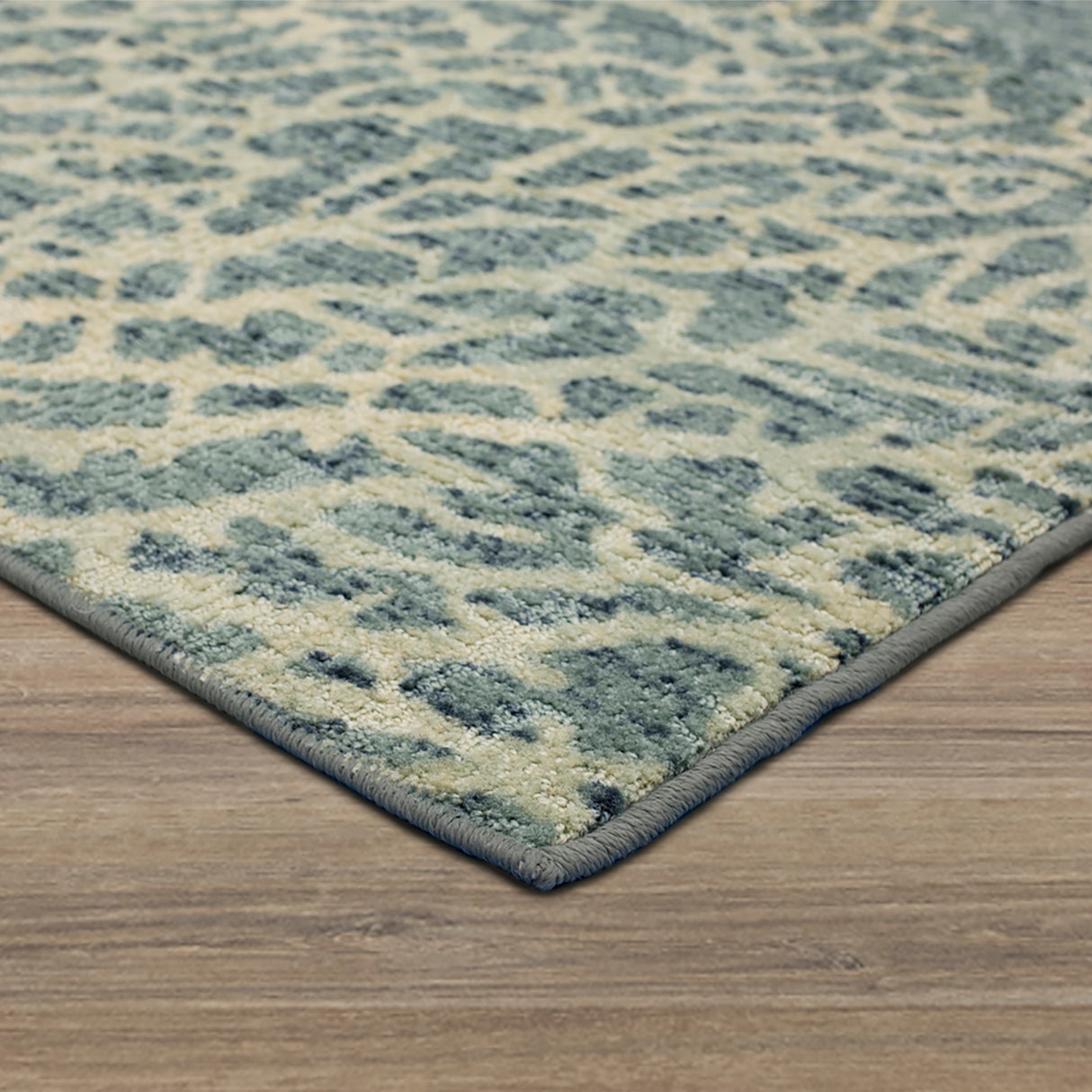 Mohawk Home Coral Reef Coastal Blue Area Rug