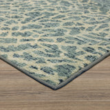 Mohawk Home Coral Reef Coastal Blue Area Rug