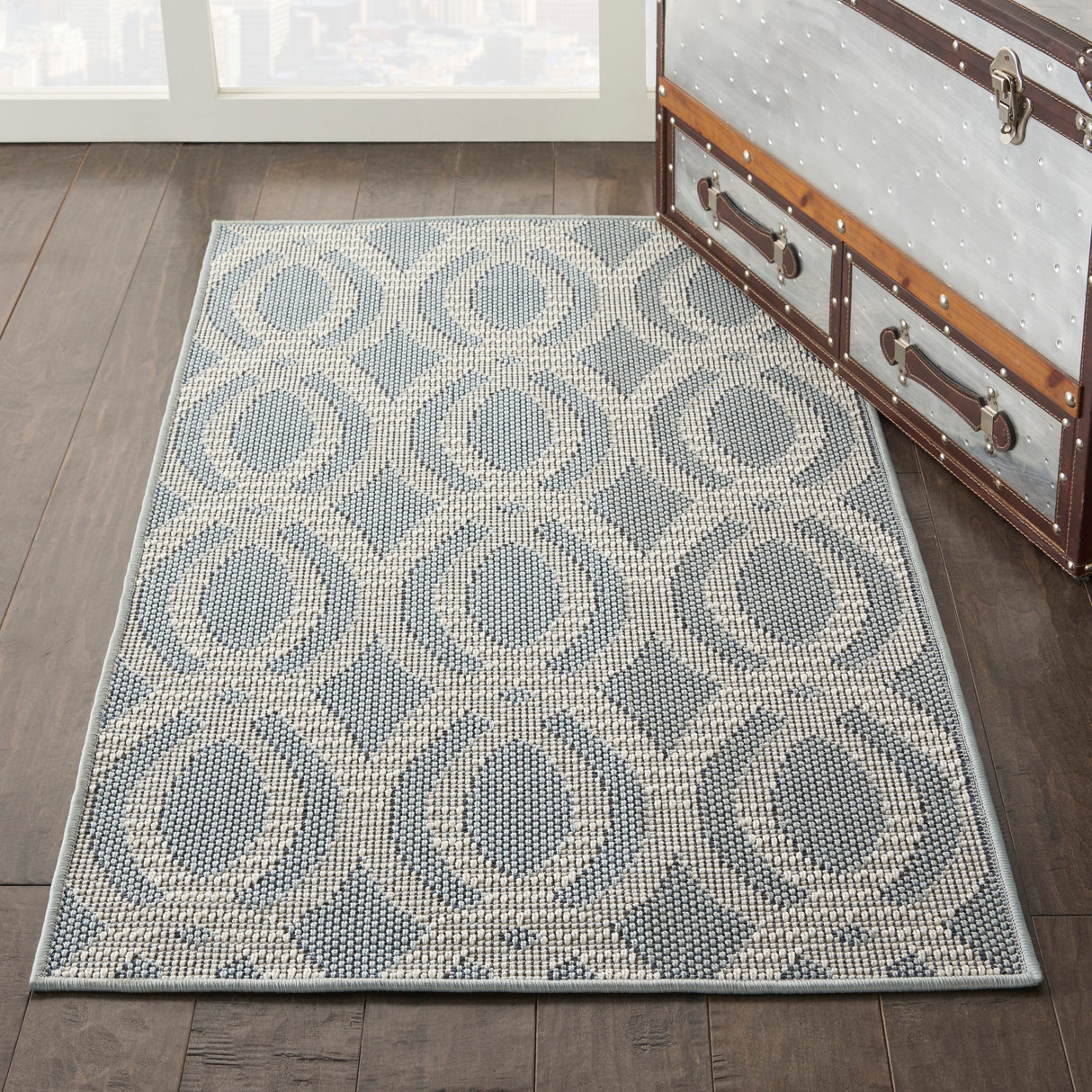 Porch & Den Goboes Geometric Indoor/Outdoor Area Rug
