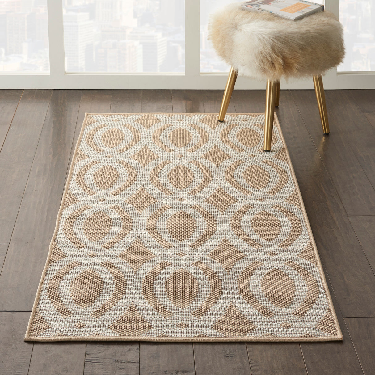 Porch & Den Goboes Geometric Indoor/Outdoor Area Rug