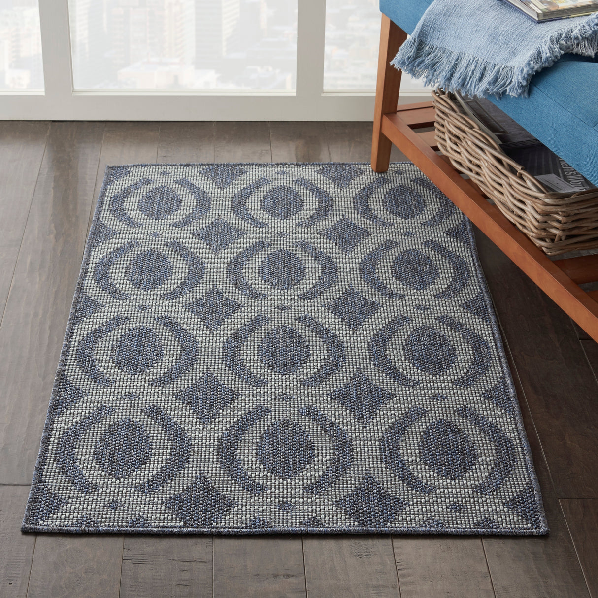 Porch & Den Goboes Geometric Indoor/Outdoor Area Rug