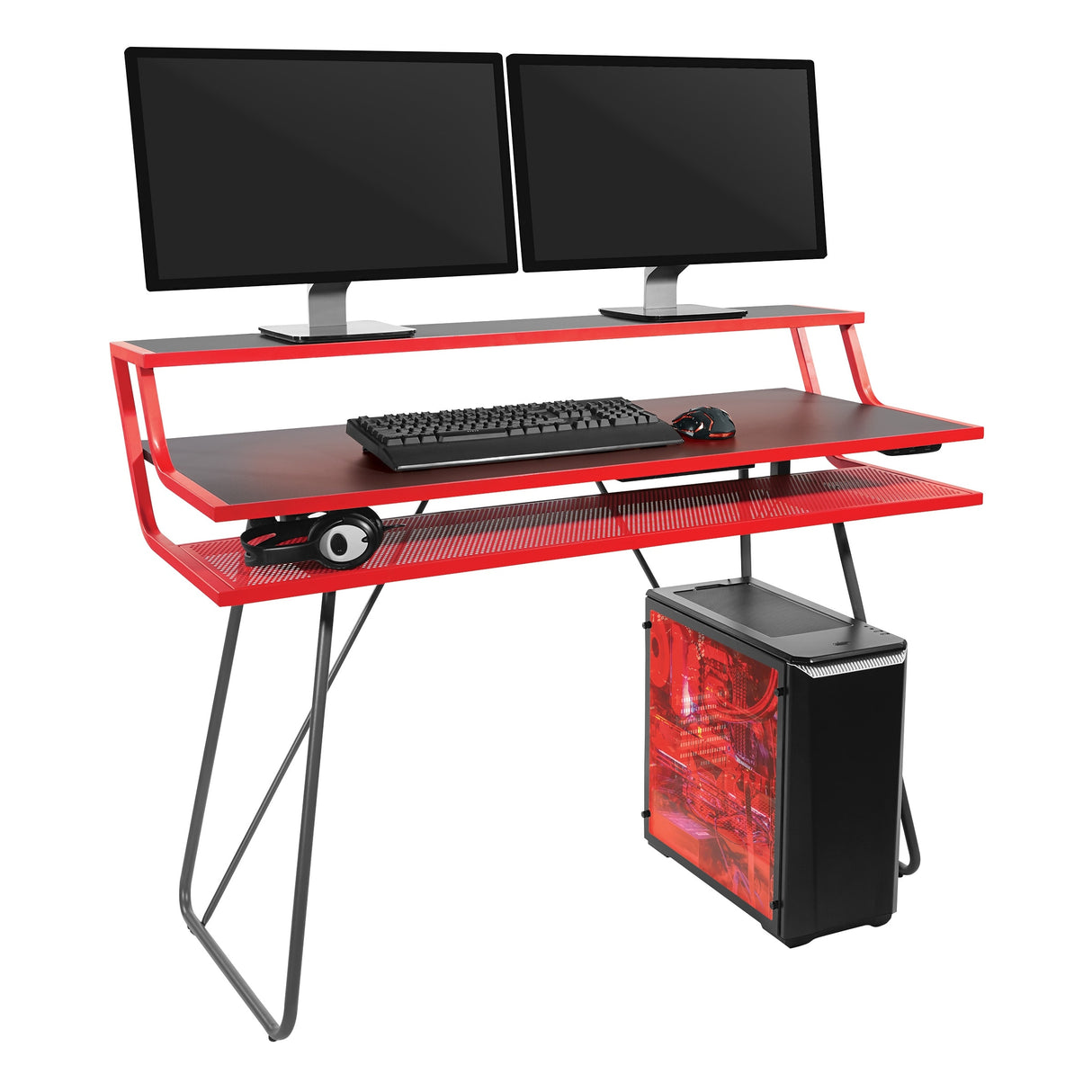 Porch & Den Higby Leveled Gaming Desk
